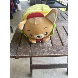 Anirollz Puppiroll Dog Burrito Wrap Stuffed AnimalLong Plush Toy Puppy Sweet